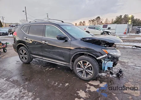 2017 Nissan Rogue Sv z USA, uszkodzony, nr VIN 5N1AT2MV0HC871144